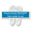 Static Cling Decal - Group 4 (2.25"x3") Tooth shape